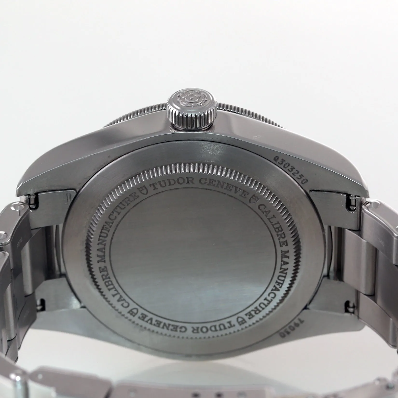 PAPERS Tudor Black Bay Fifty Eight 58 BLUE Stainless Steel Watch 79030B