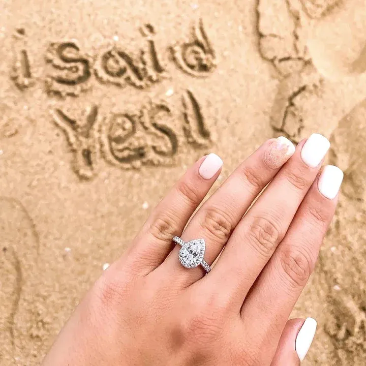 Pear Pure Bliss Ring