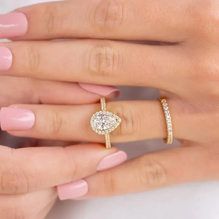 Pear Pure Bliss Ring