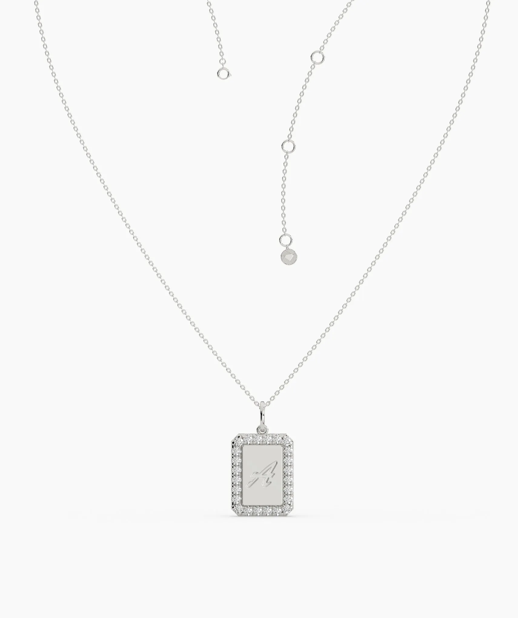 Personalized 14K Gold Initial Necklace