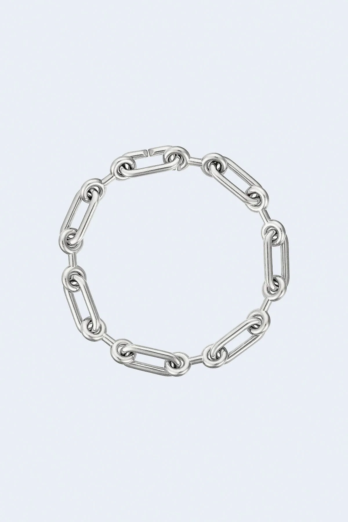 Petit Binary Chain Bracelet in Argent