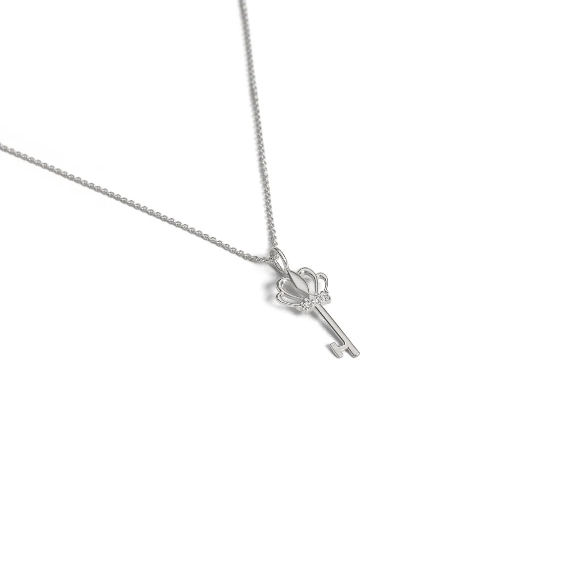 Princess Diamond Key necklace