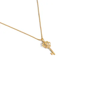 Princess Diamond Key necklace