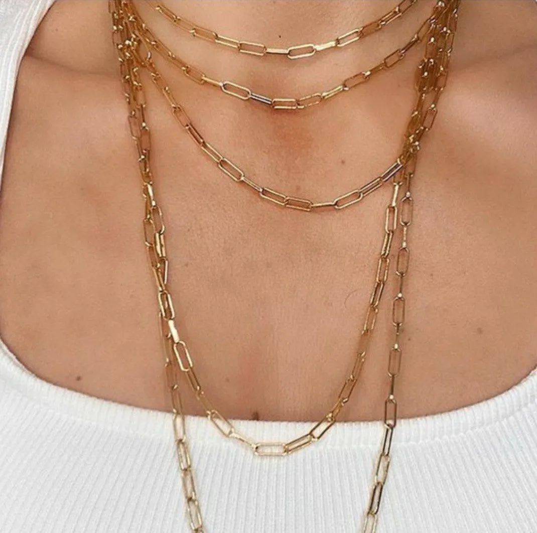 PURE GOLD CHAIN NECKLACE