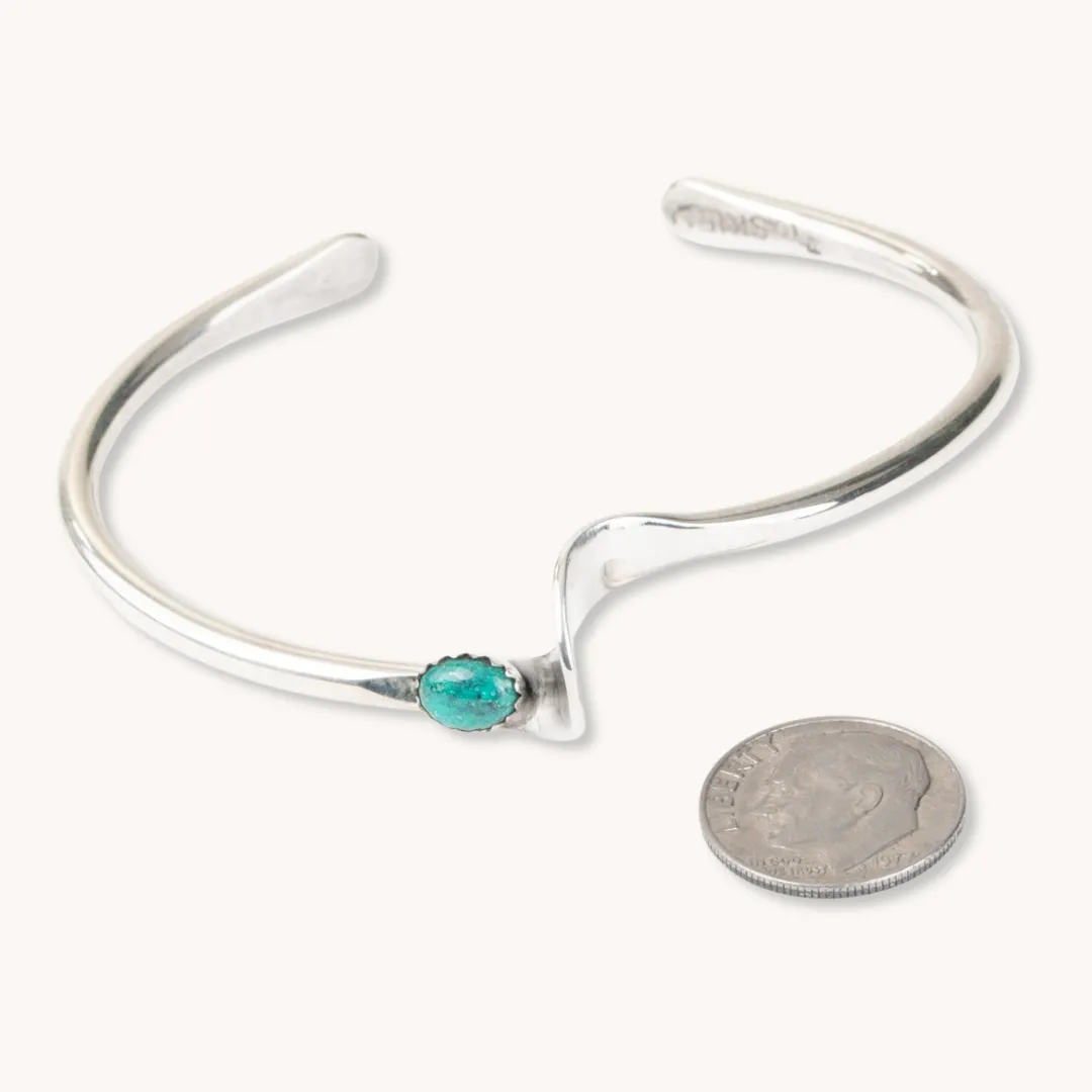 Radiante: Turquoise Aurora Cuff Bracelet