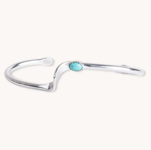 Radiante: Turquoise Aurora Cuff Bracelet