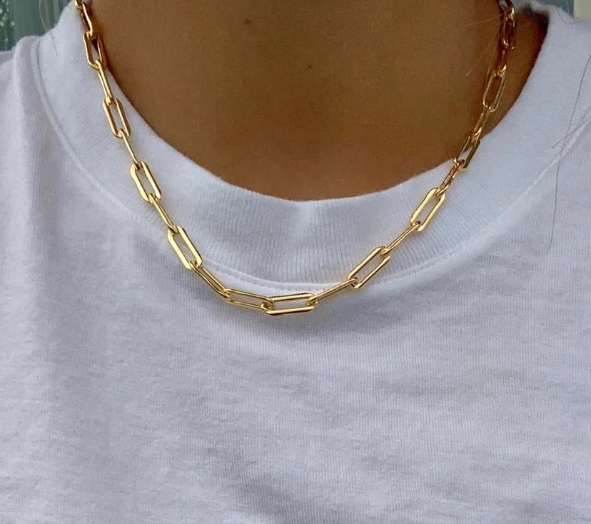 RAMY BIG LINK CHAIN LINK  - GOLD FILLED