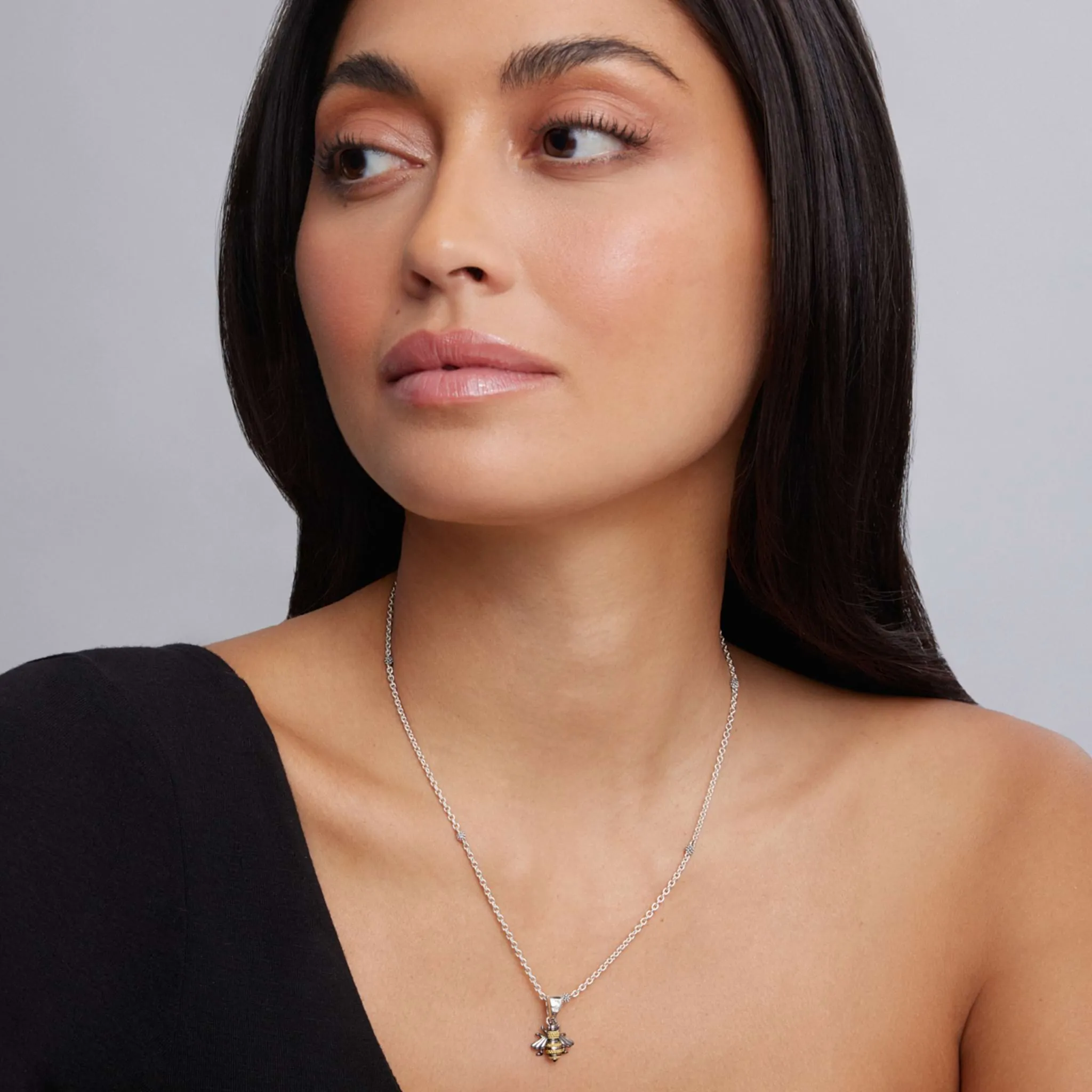 Rare Wonders Small Honeybee Necklace