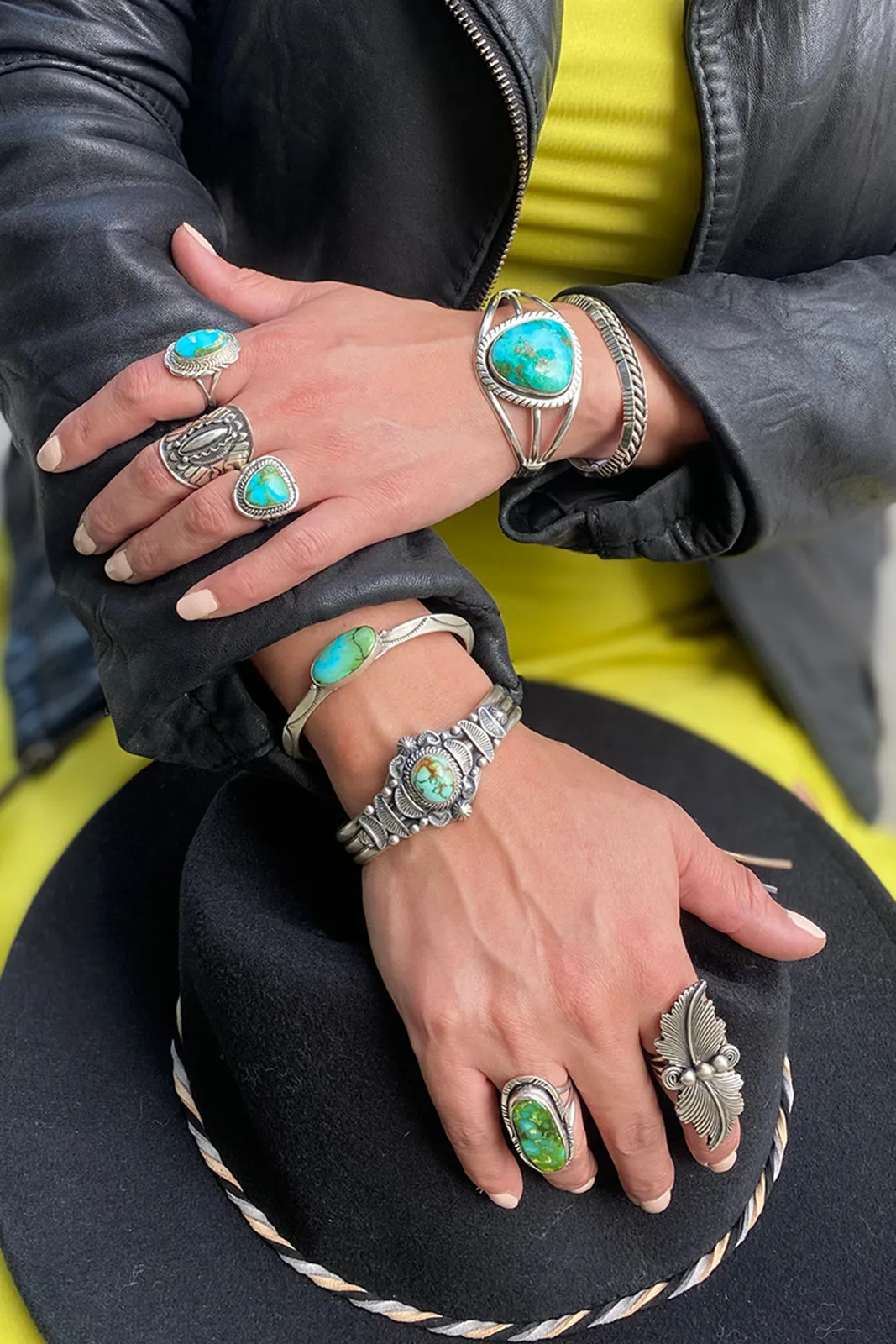 Richard Kee Sonoran Gold Turquoise Bracelet