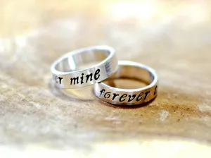 Ring set in sterling silver