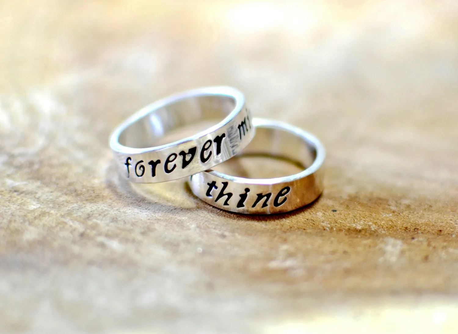 Ring set in sterling silver