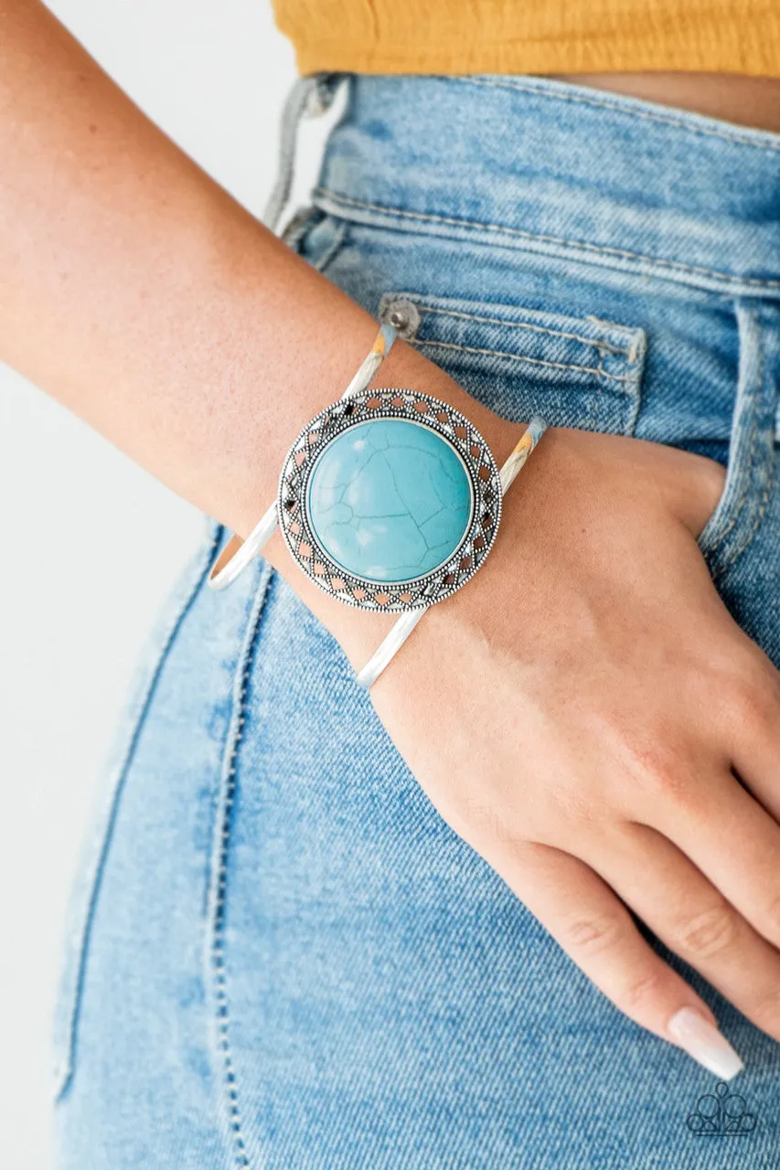 RODEO Rage Blue Paparazzi Bracelet