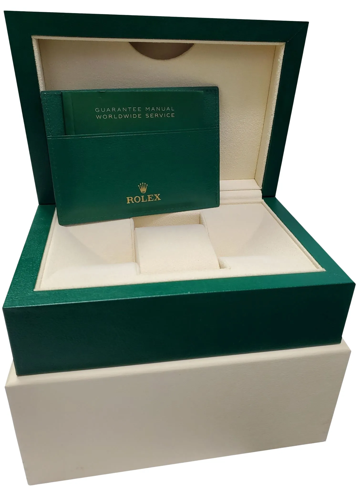 Rolex Cellini Moonphase White Dial 18K Everose Gold 39mm Leather 50535 Watch
