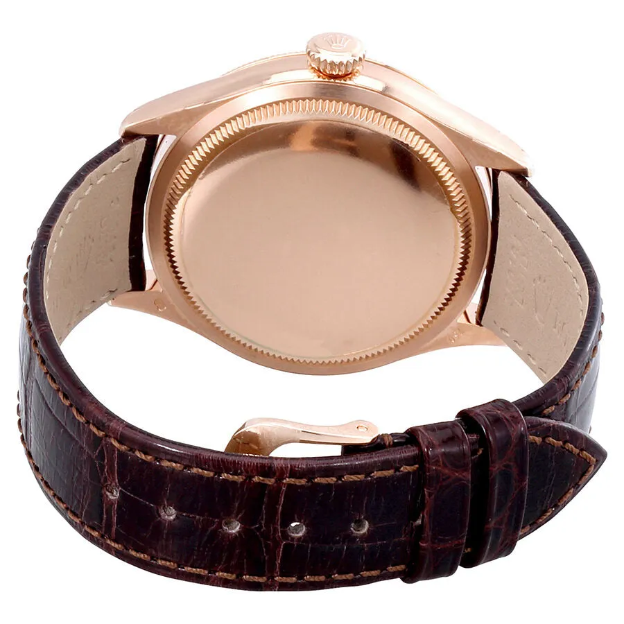 Rolex Cellini Pink Dial 18K Everose Gold Men's Watch 50505PKSBRL
