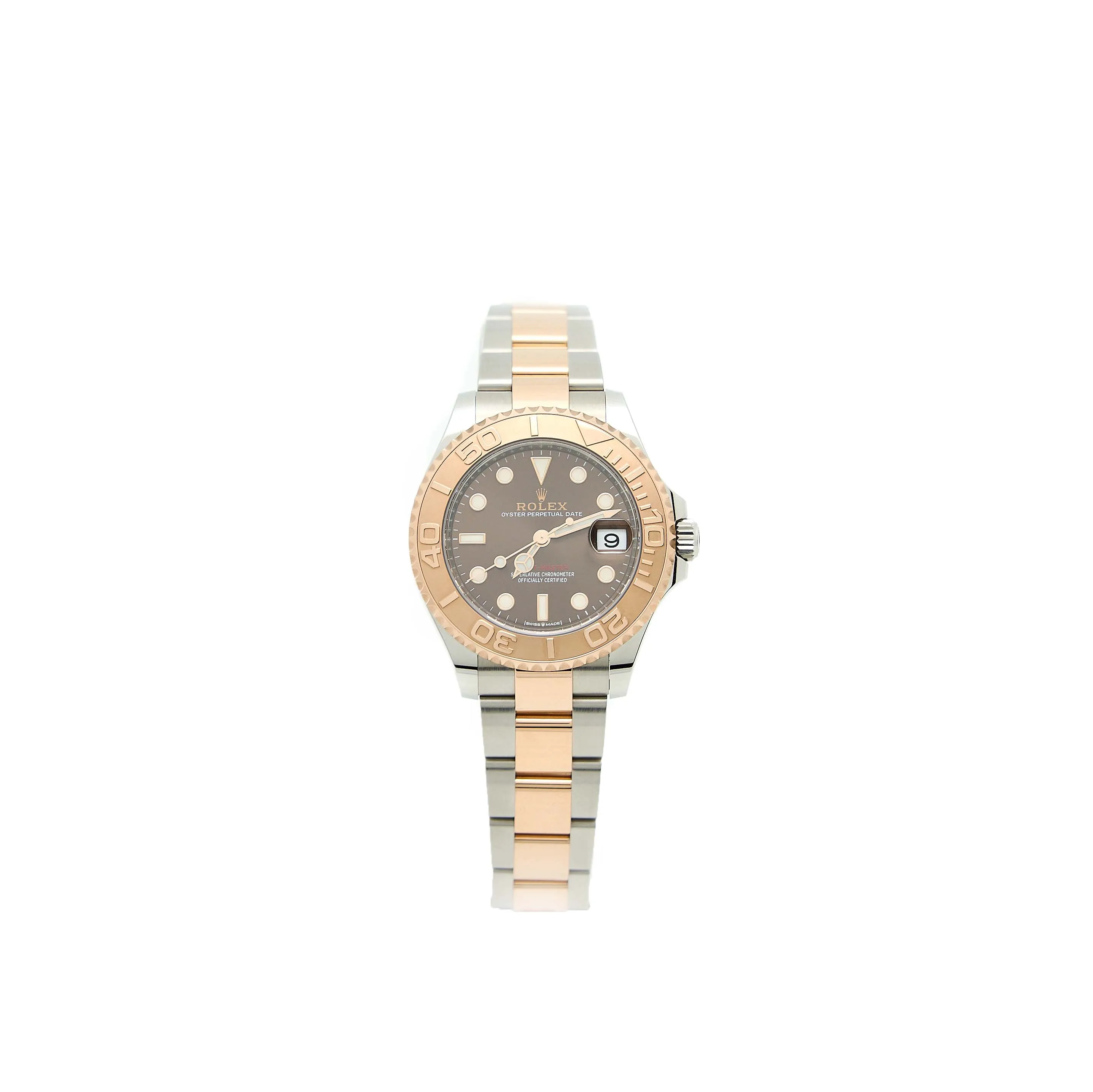 Rolex Yacht Master 37mm Oystersteel and Everose Gold Chocolate Dial M268621-0003