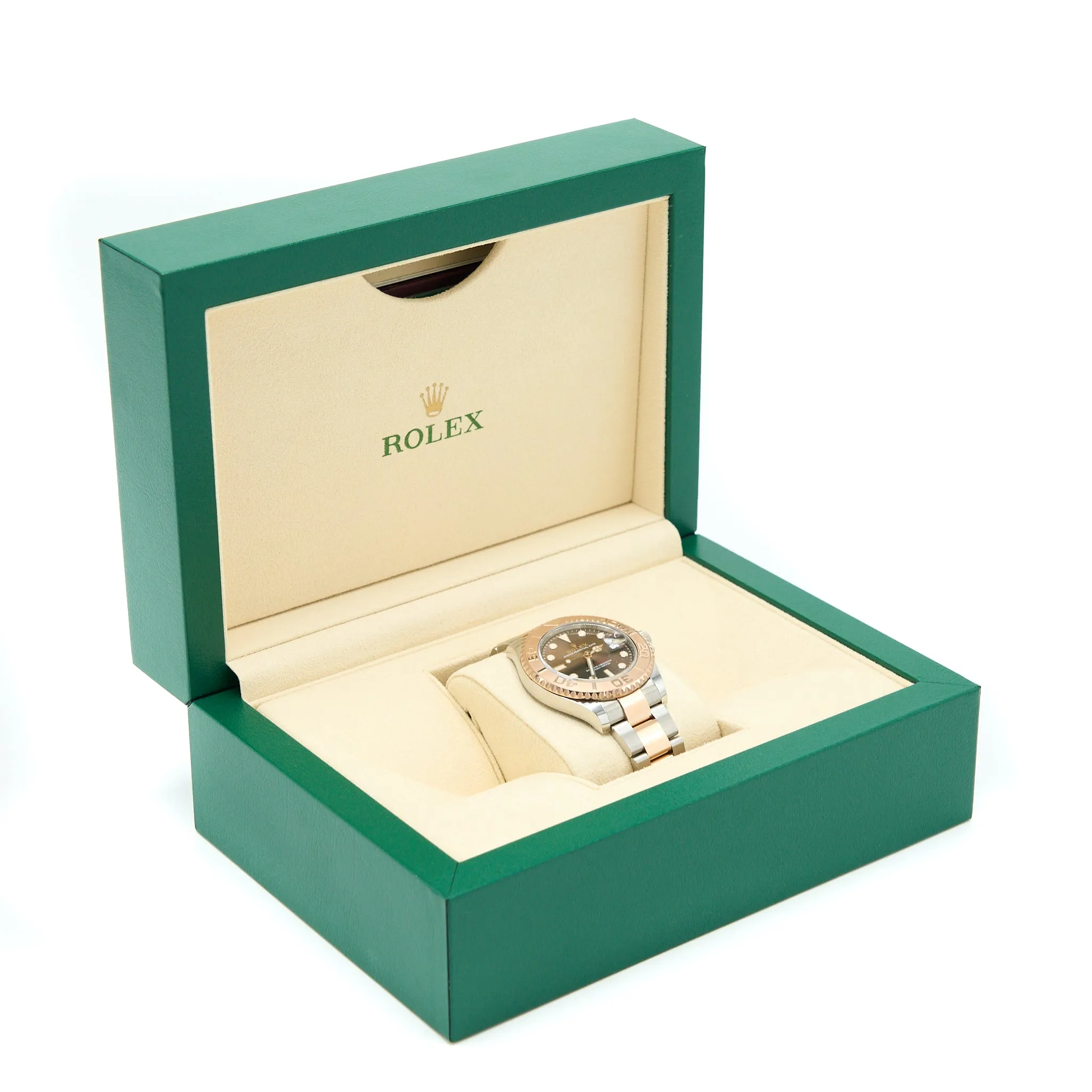 Rolex Yacht Master 37mm Oystersteel and Everose Gold Chocolate Dial M268621-0003