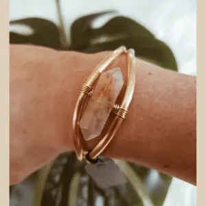Roosevelt Island Crystal Bracelet - Citrine