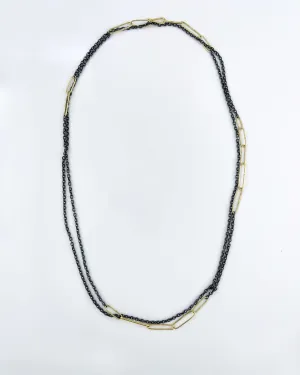 Sarah McGuire Harem Paper Clip Necklace