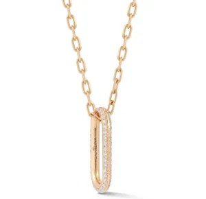 Saxon Jumbo Diamond Link Necklace