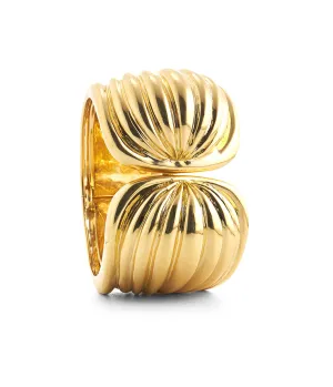 Scallop Cuff, Polished