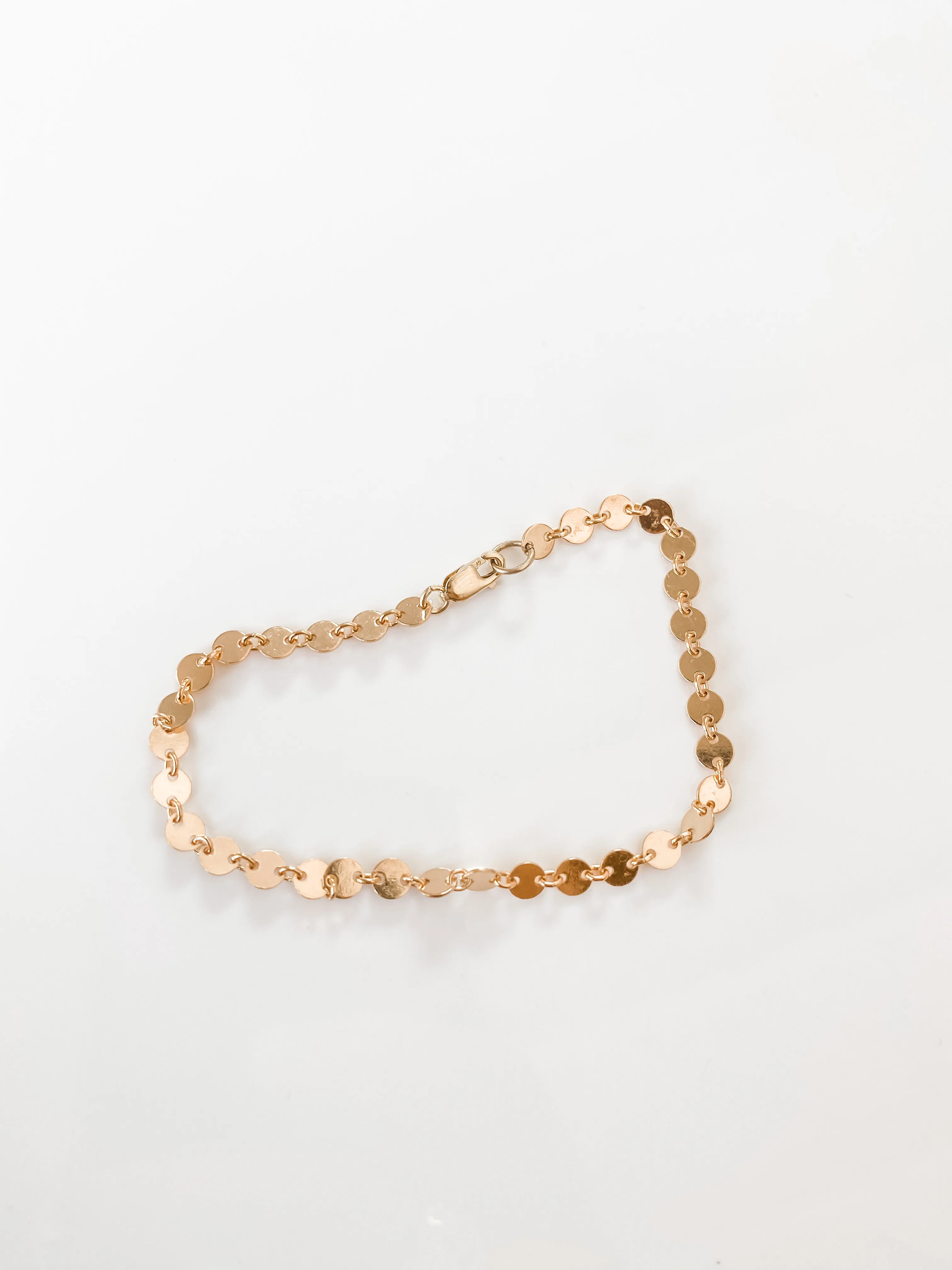 SEQUIN CHAIN BRACELET
