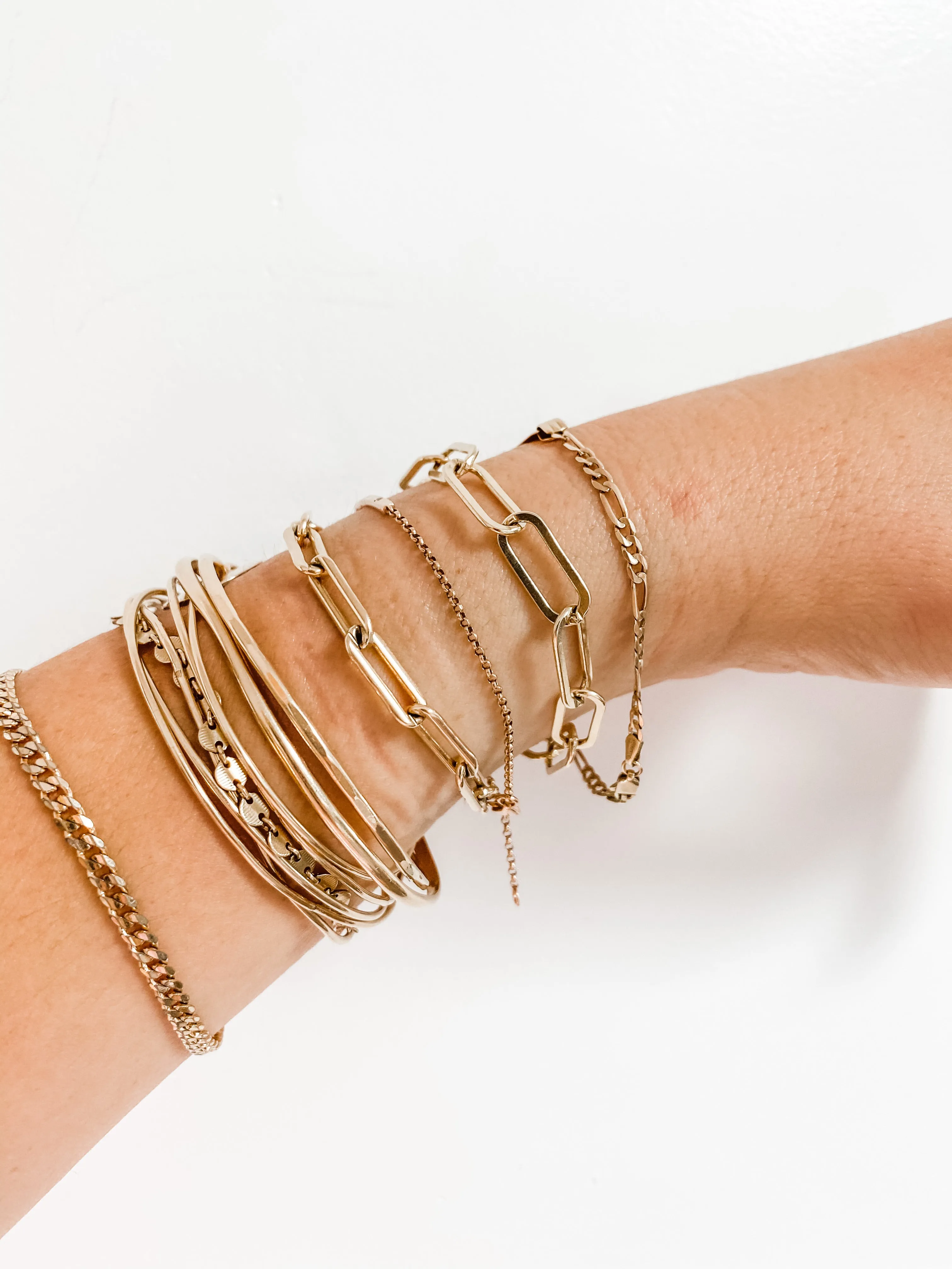 SEQUIN CHAIN BRACELET