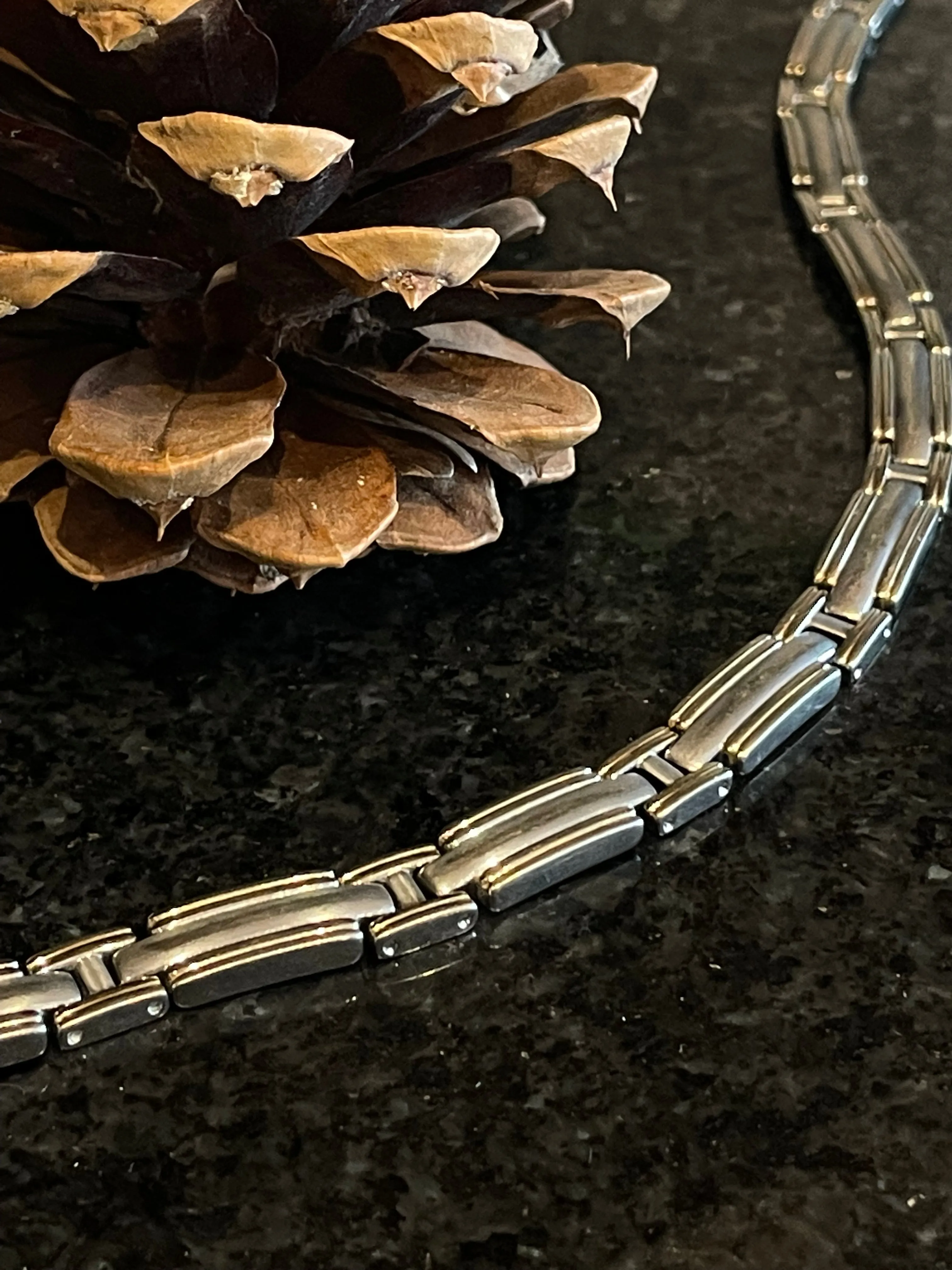 Shuzi Titanium Bracelet for Him or Her