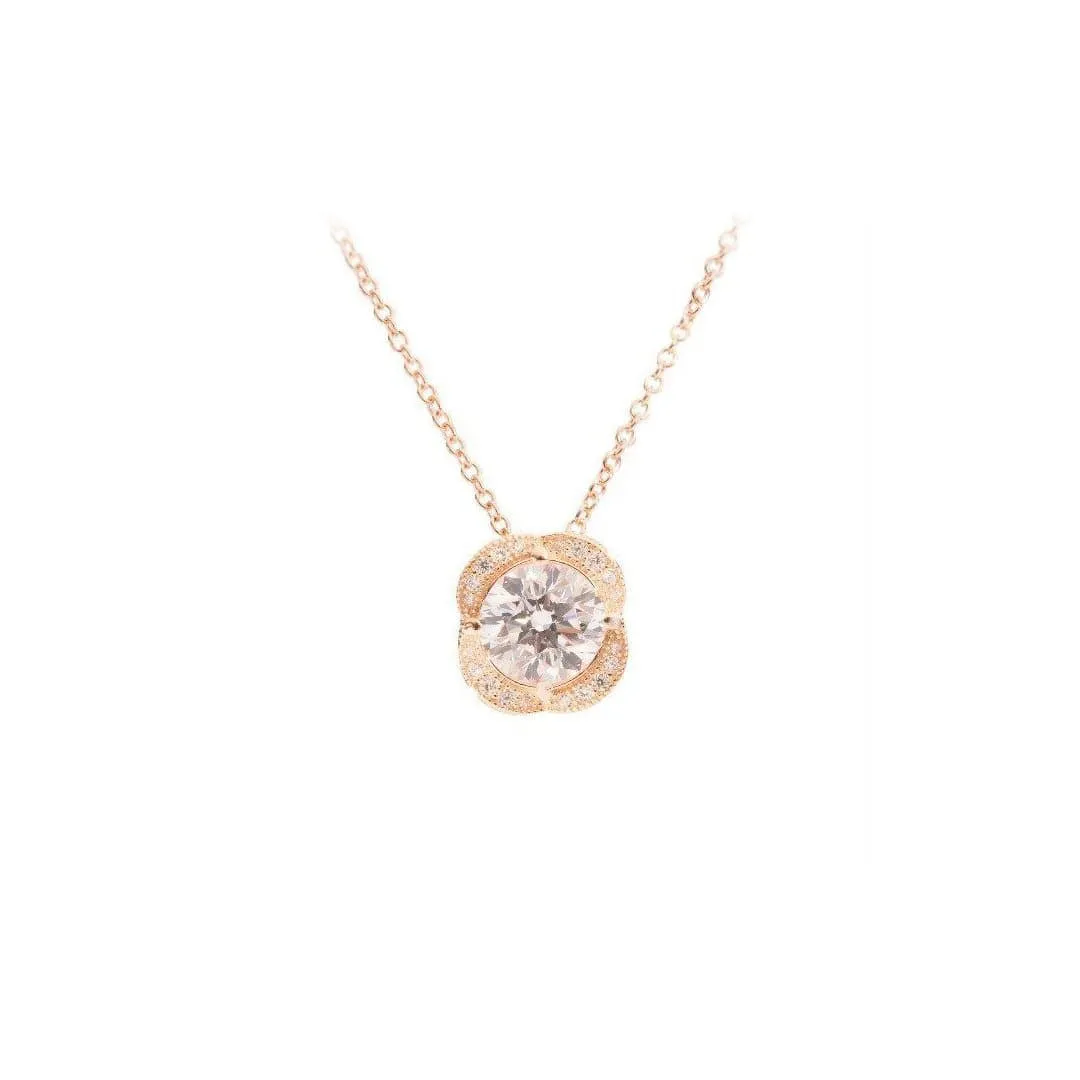 Silver Flower Pendant