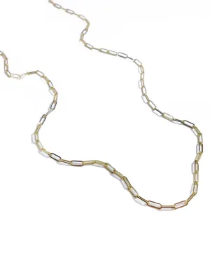 Skinny Paperclip Link Chain