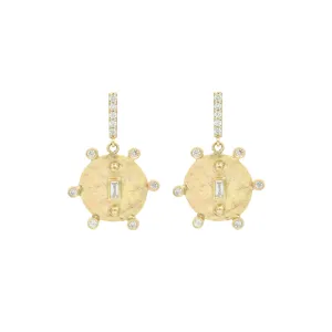 Sol Diamond Earrings
