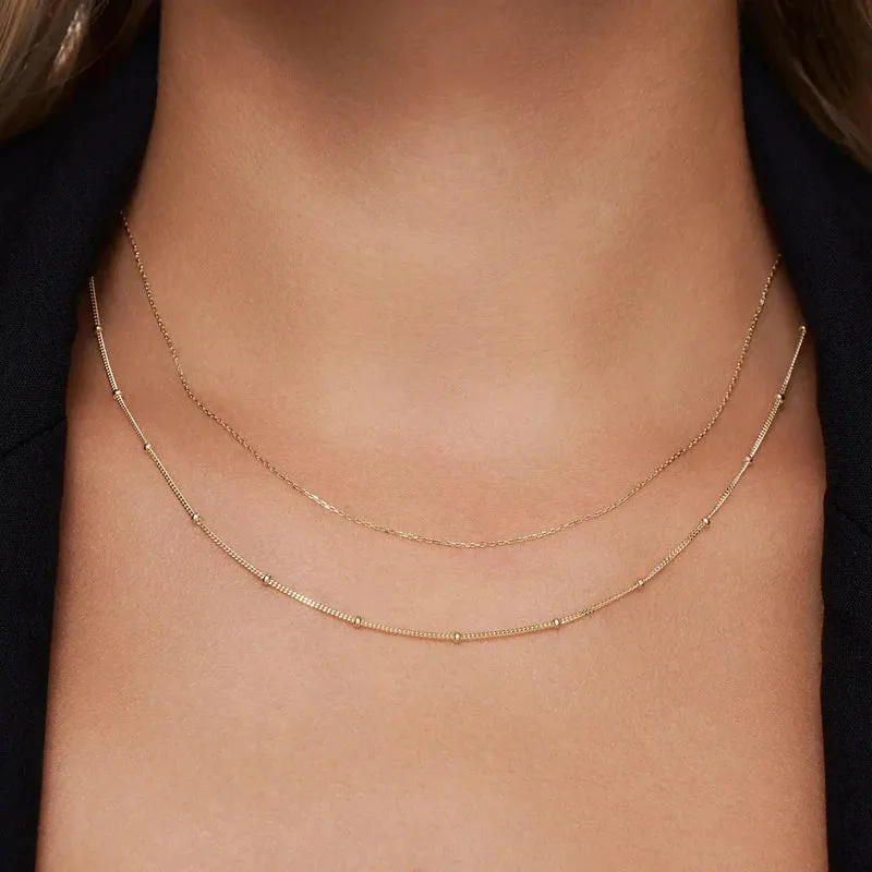 Stationed Spheres Essential Necklaces Set