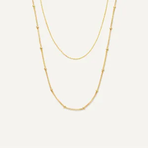 Stationed Spheres Essential Necklaces Set