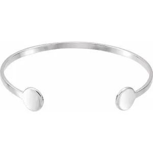 Sterling Silver Cuff 6 3/4" Bracelet