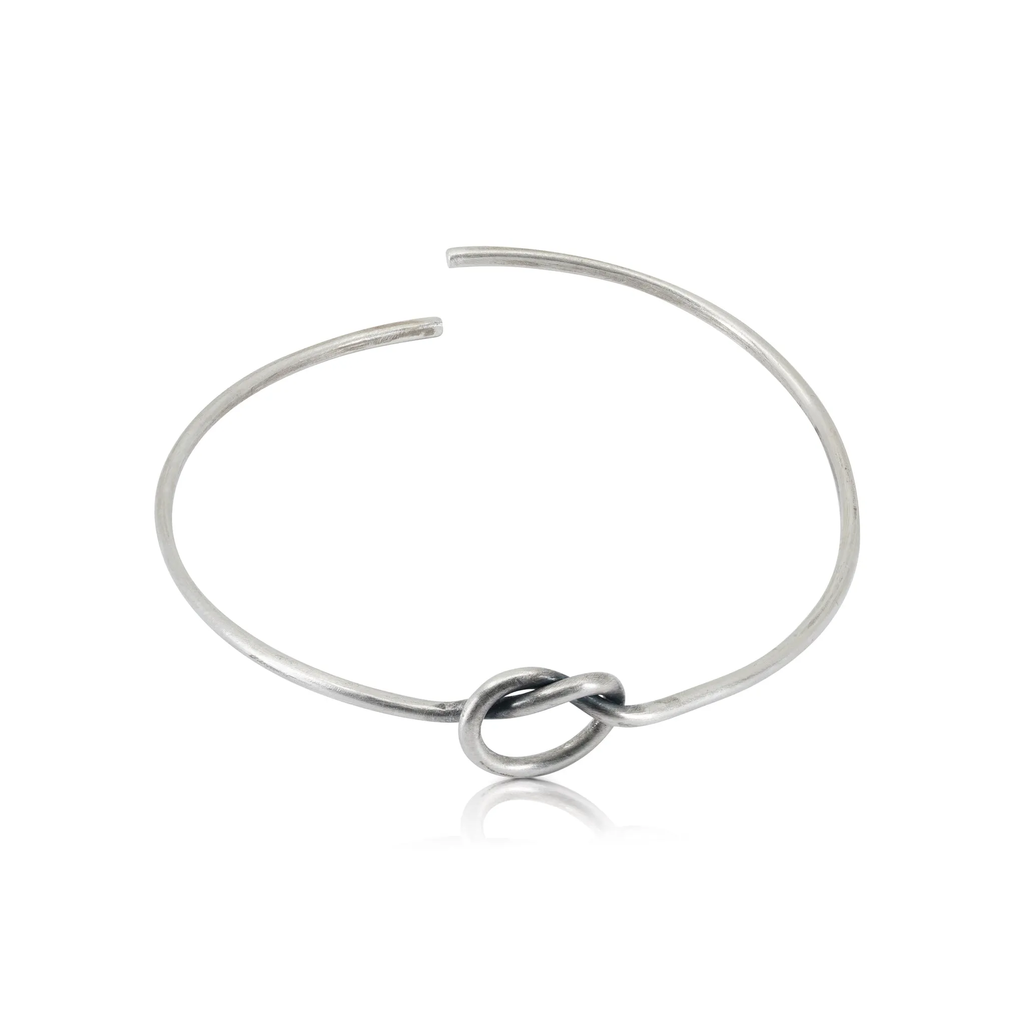 Sterling Silver Knot Bracelet