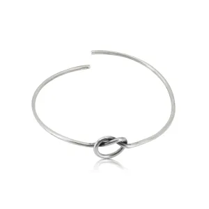 Sterling Silver Knot Bracelet