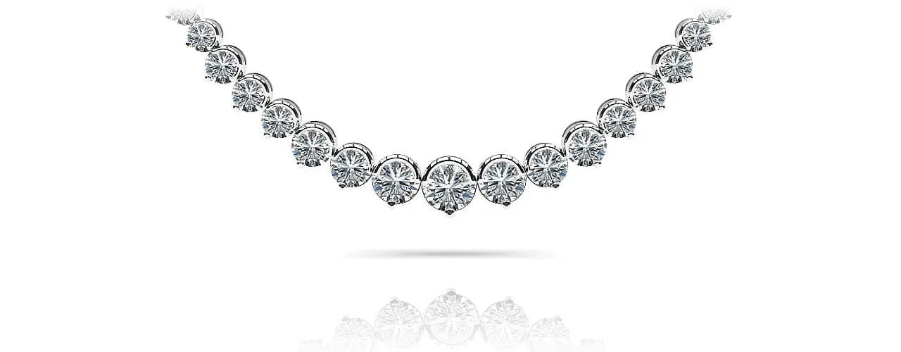 Strand Of Diamonds with 8.03 ct.(finished)