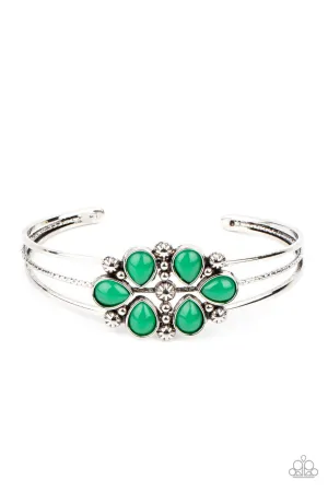 Taj Mahal Meadow Green Paparazzi Bracelet
