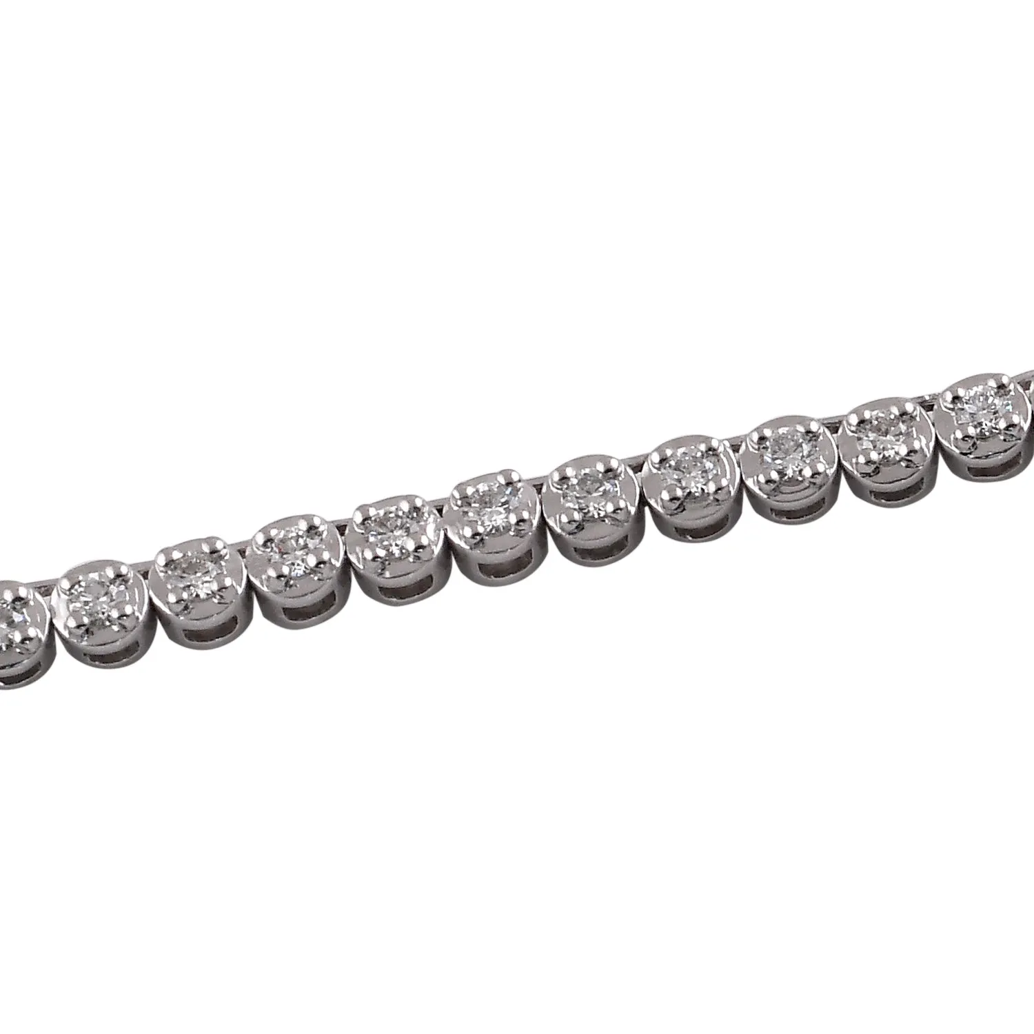 Tennis Choker Necklace 1 - 2.77cts