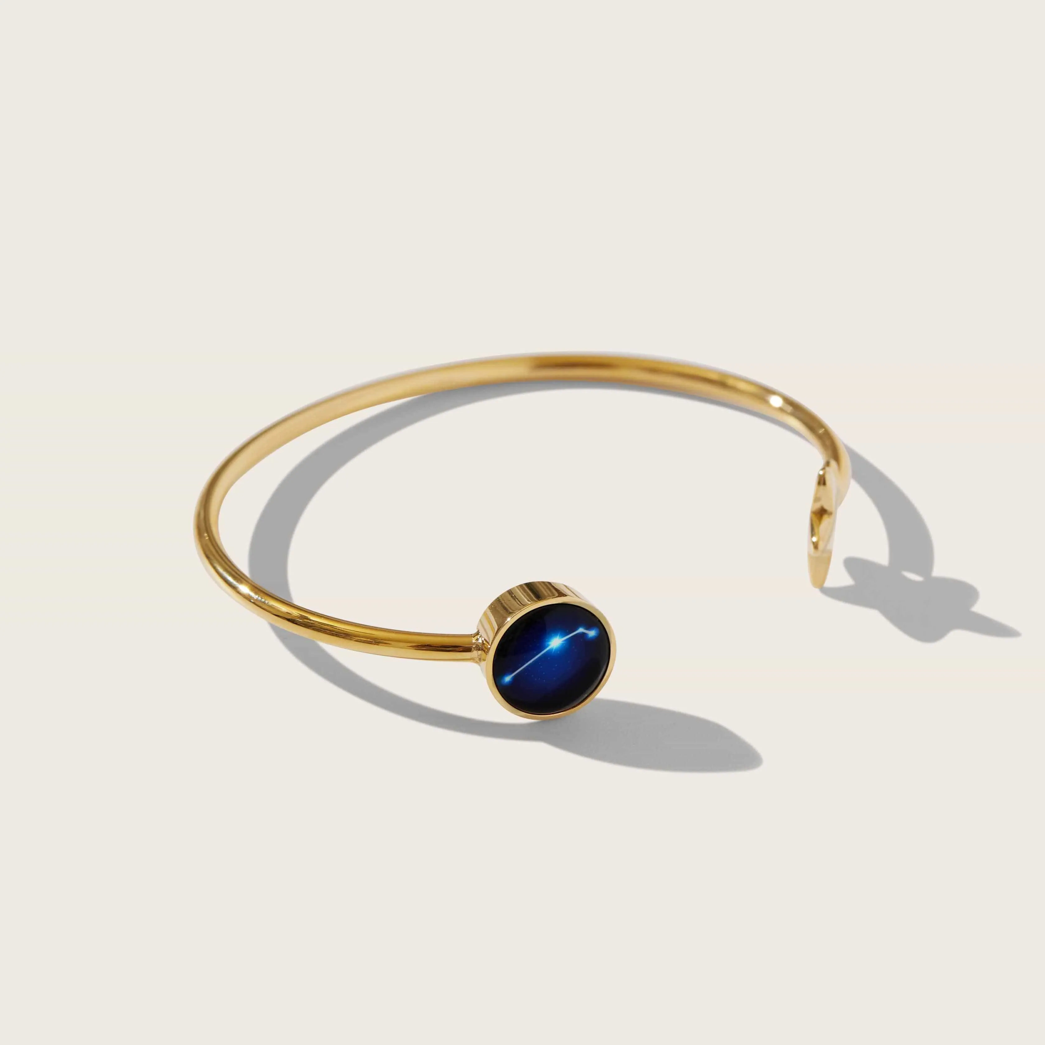 The Astral Starlight Cuff in Gold