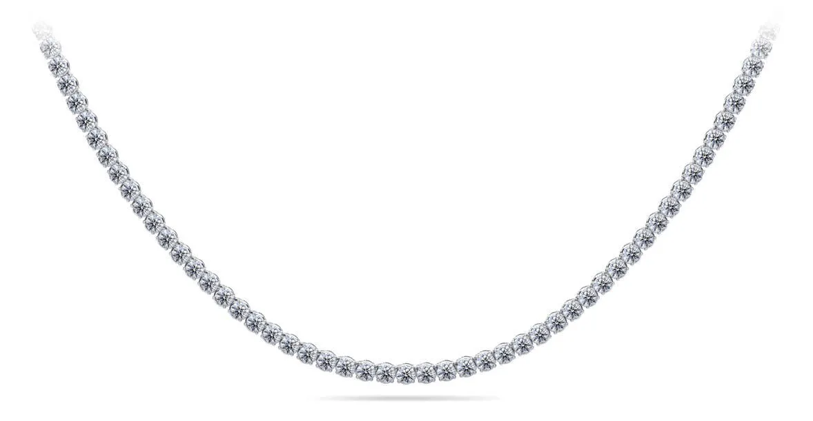 Timeless Dreams Riviera Diamond Necklace with 28.05 ct.(finished) 4.4mm
