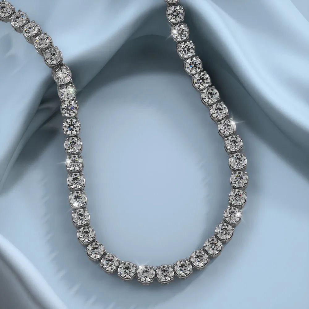 Timeless Dreams Riviera Diamond Necklace with 28.05 ct.(finished) 4.4mm