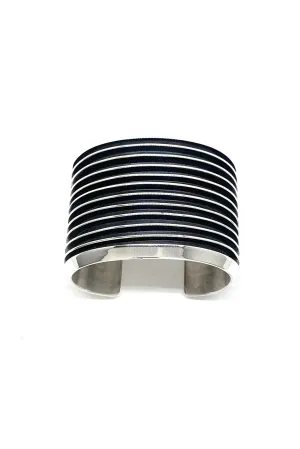 Tom Hawk Wide Sterling Silver Cuff Bracelet