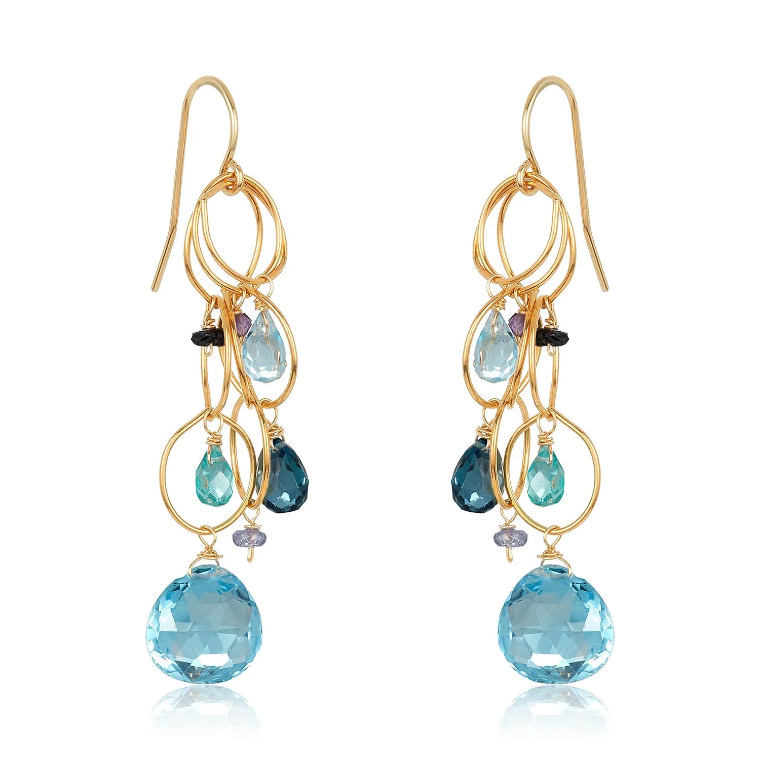 Tranquility Earrings - Blue