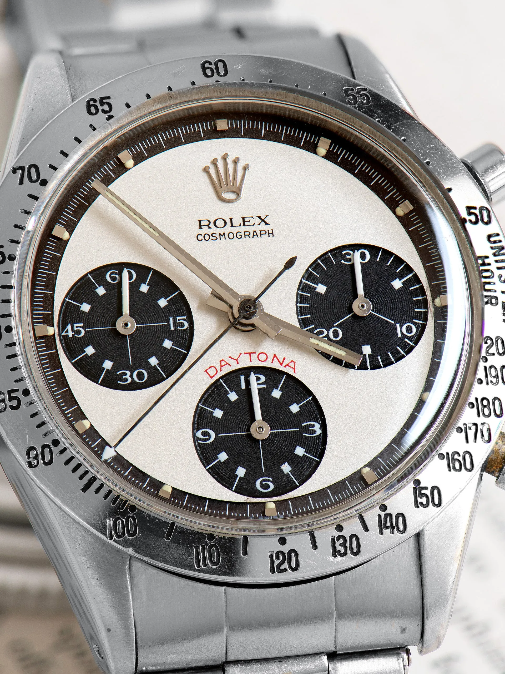 Tropical 1970 Rolex Daytona (Ref. 6262) White "Paul Newman" Dial
