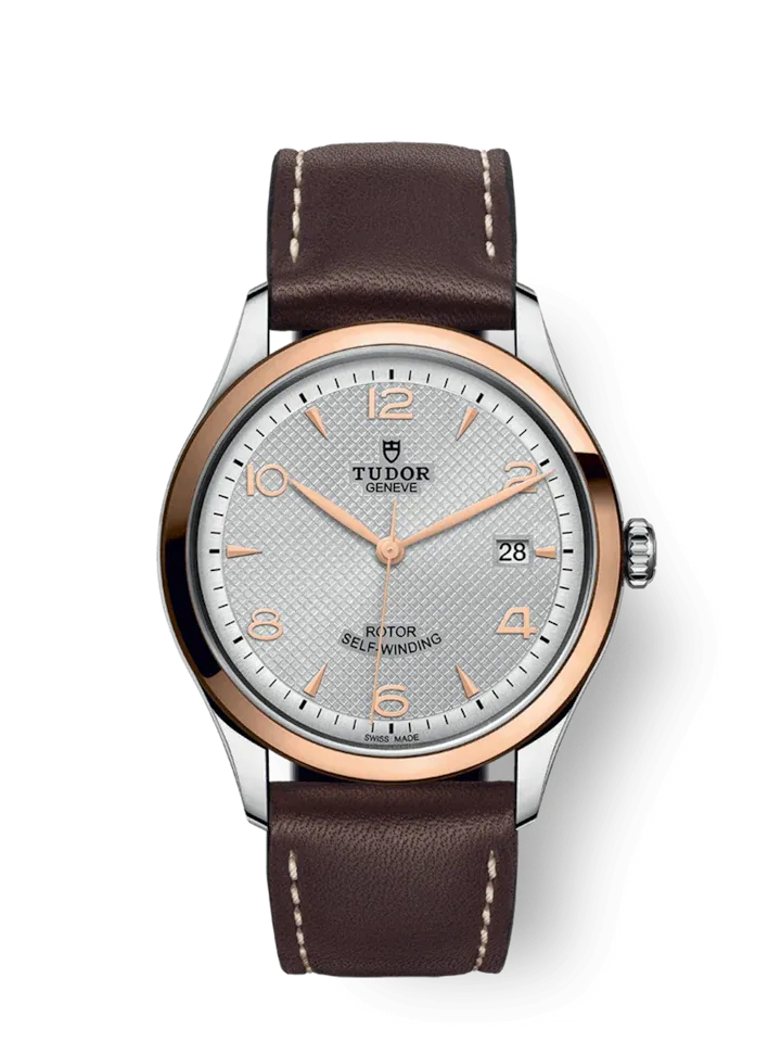 Tudor 1926, Stainless Steel and 18k Rose Gold, 39mm, Ref# M91551-0005