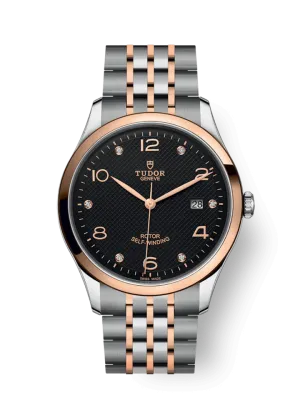 Tudor 1926, Stainless Steel and 18k Rose Gold with Diamond-set, 41mm, Ref# M91651-0004