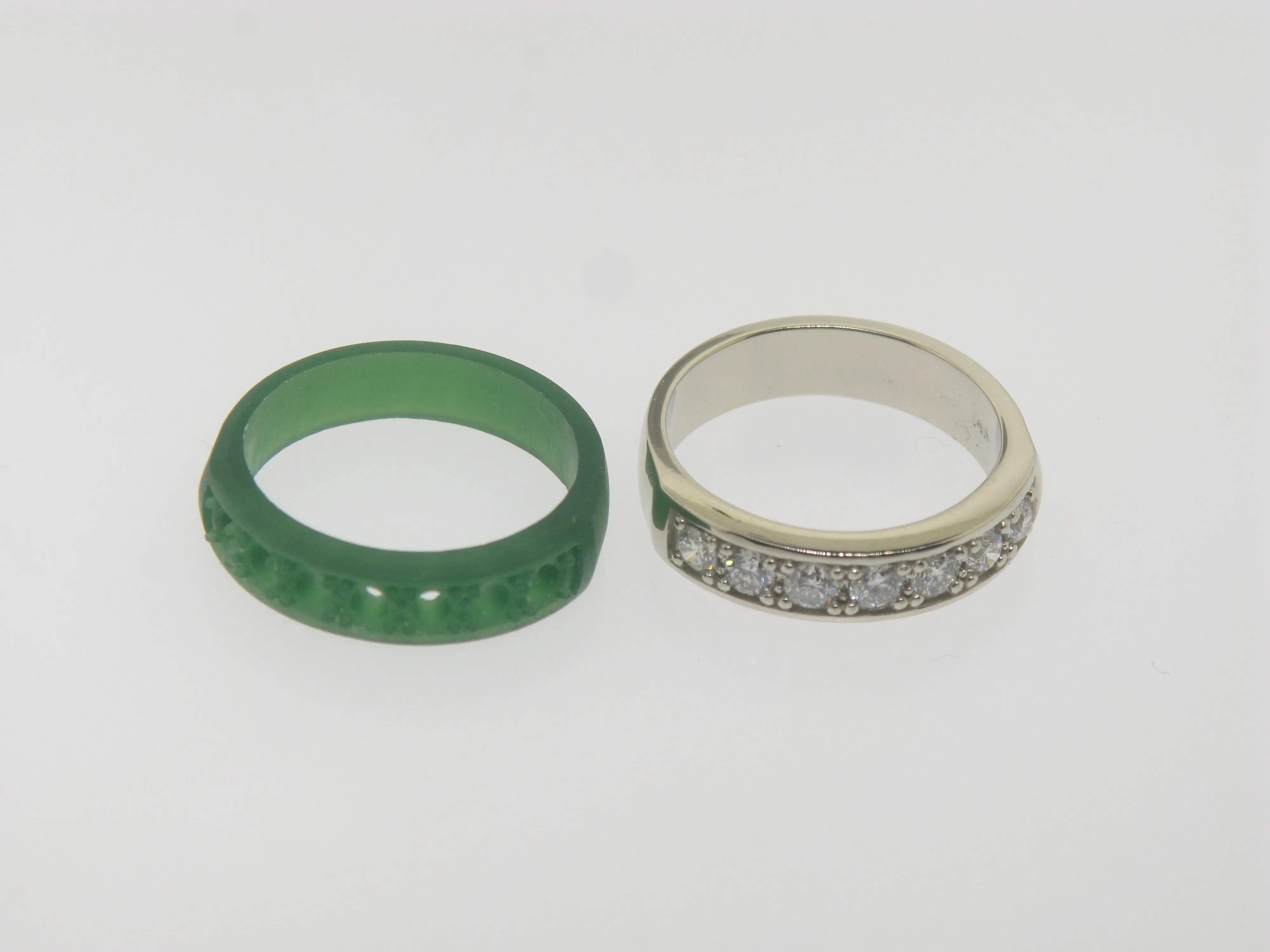 Turning An Old Diamond Pendant Into A New Diamond Ring