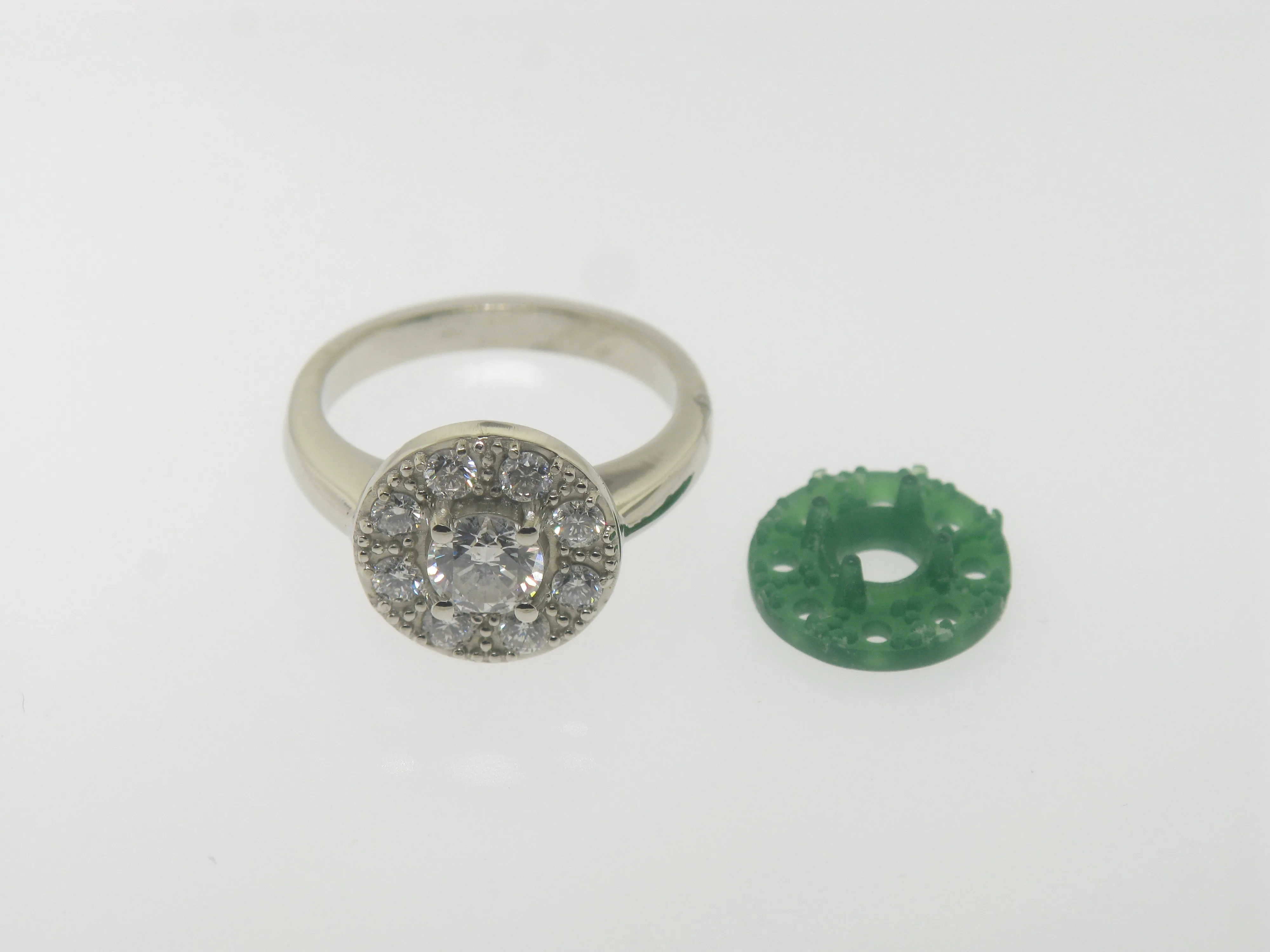 Turning An Old Diamond Pendant Into A New Diamond Ring
