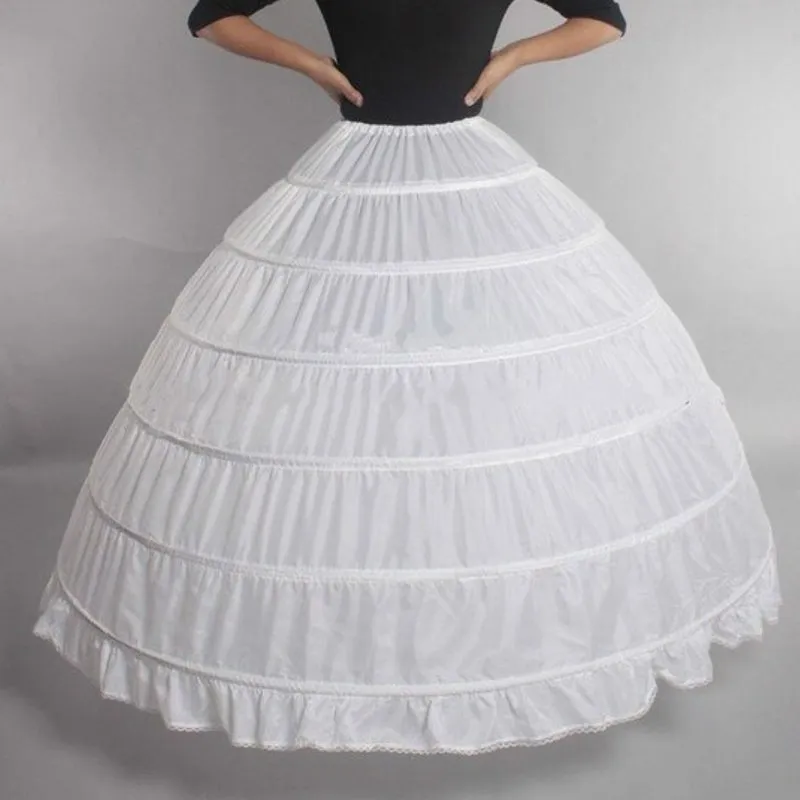 Underskirt Petticoat For Wedding Dress Elastic Band Lace Up