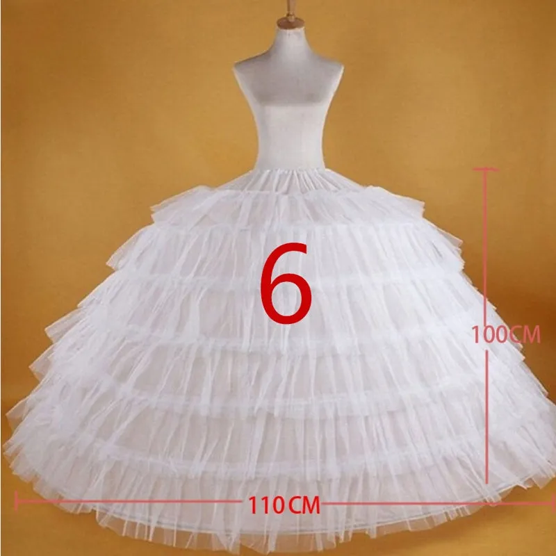 Underskirt Petticoat For Wedding Dress Elastic Band Lace Up
